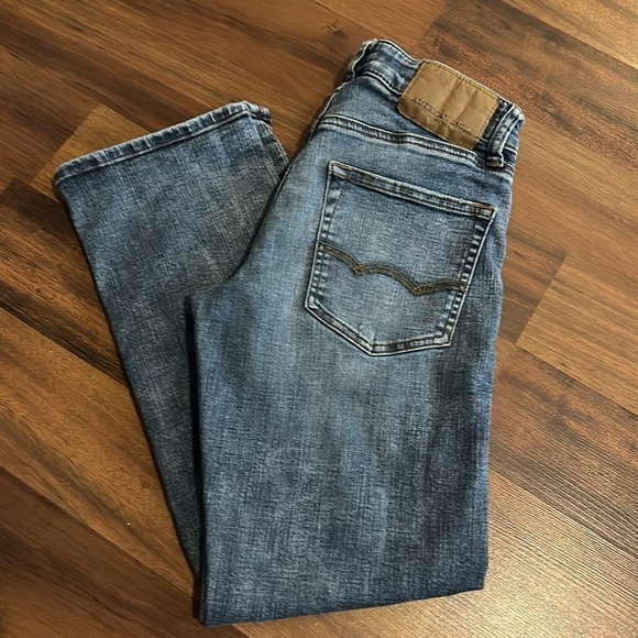 American Eagle Extreme Flex 4 Men’s Straight Jeans 26 x 28 - Distressed look - Picture 5 of 8